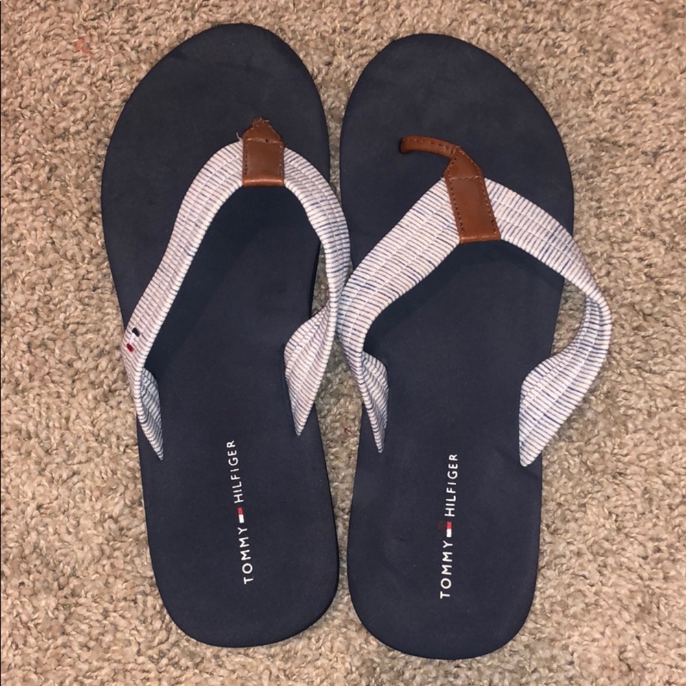 Tommy Hilfiger flip flops